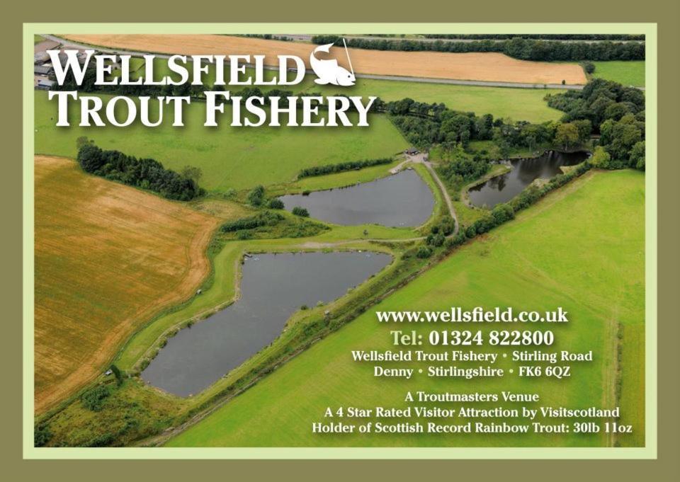 Wellsfield Farm Holiday Lodges Stirling Exterior photo